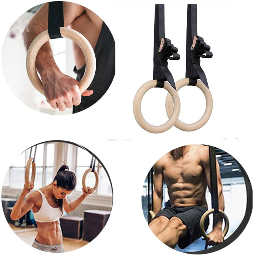 28/32 مللي متر اللياقة البدنية - مراجعة Gymnastic Ring Wood وسعره