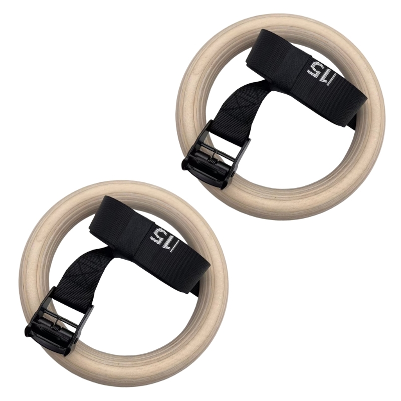 حلقات الجمباز الخشبية القابلة  - مراجعة Gymnastic Ring Wood وسعره