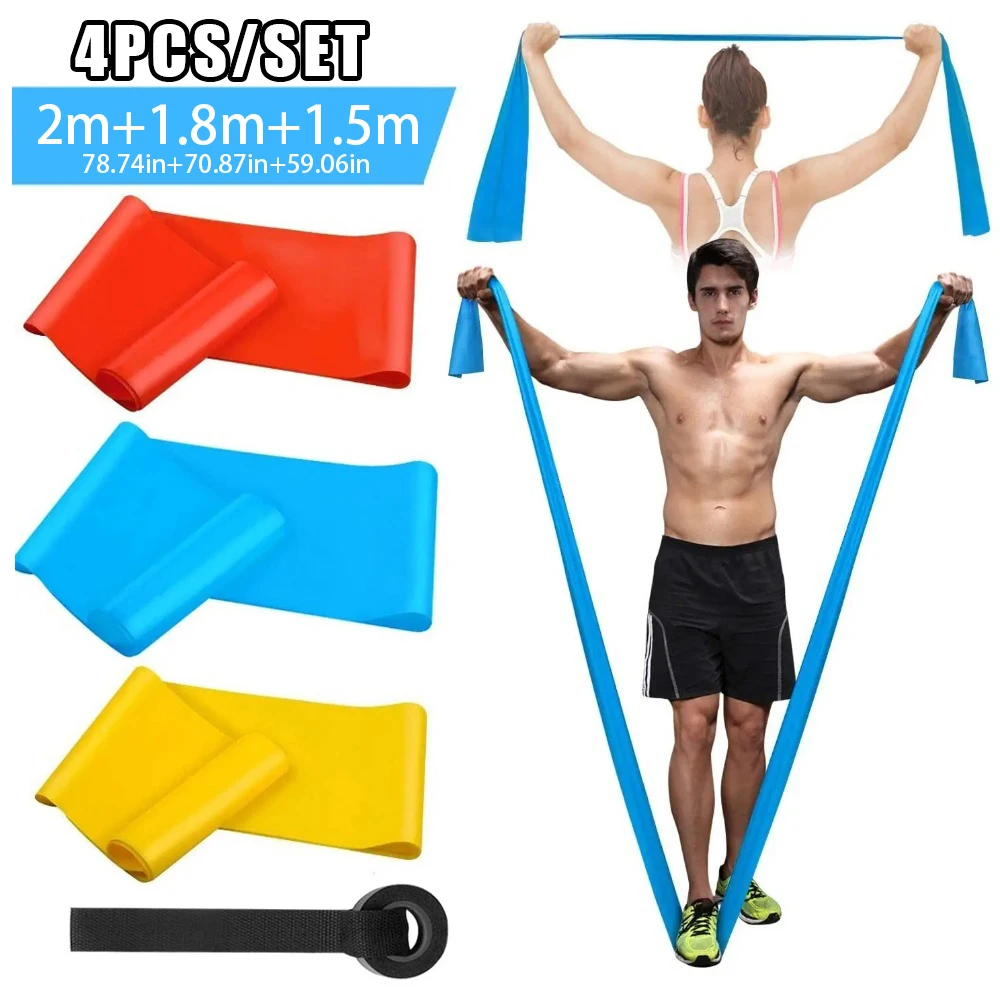 4 قطعة/المجموعة مرونة اللياقة  - مراجعة Crossfit Workout Gear وسعره